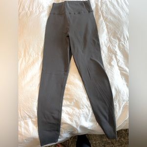 Abercrombie & Fitch Gray Ribbed Leggings